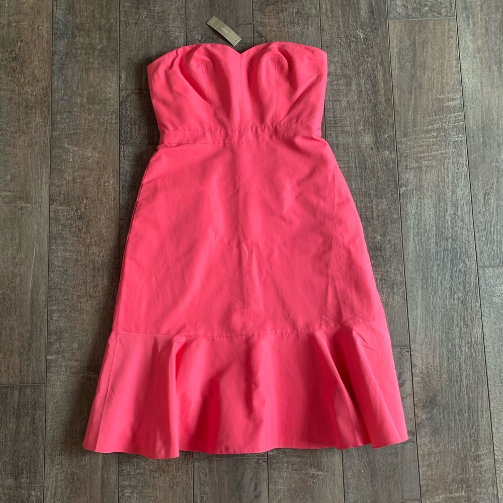 J. Crew Ruffle Hem Cocktail/Formal Dress - Picture 2 of 8